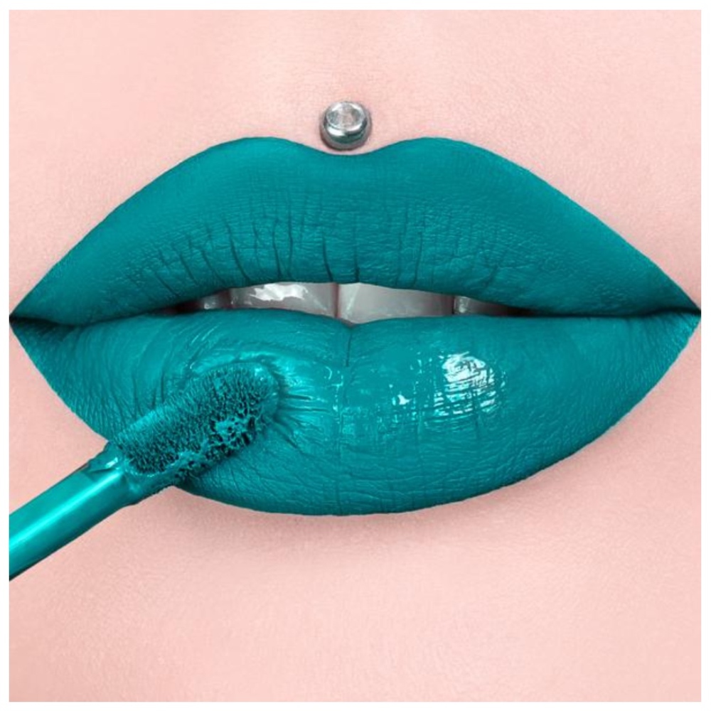 NEW * JEFFREE STAR | Teal Velour Liquid Lipstick